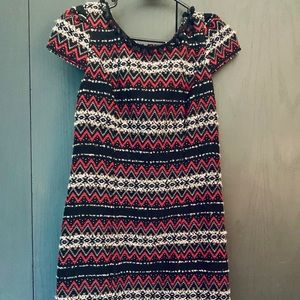 Anthropologie dress with fringe